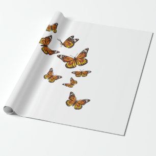 Papel De Regalo Mariposas voladoras - Butterfly Lover Gardener Ent
