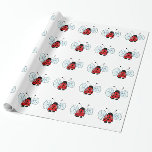 Papel De Regalo Mariquita