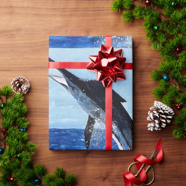 Papel De Regalo Marlin Majesty (Regalo de vacaciones)