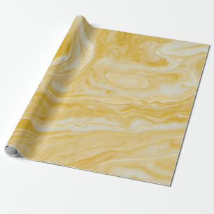 Papel De Regalo Mármol amarillo