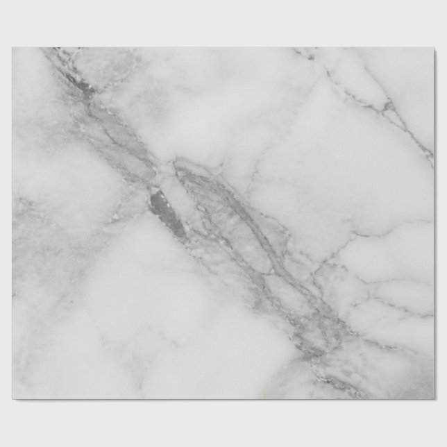 Papel De Regalo Mármol Blanco (Superficie plana)
