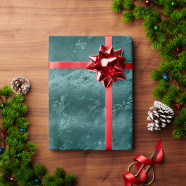 Papel De Regalo Mármol Glitzy de color verde esmeralda