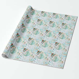 Papel De Regalo Mármol moderno: diseño de textura de lujo