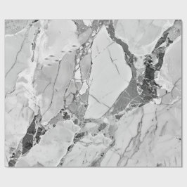 Papel De Regalo Mármol Textura Crepúsculo Mármol Fantasía Gris Wra