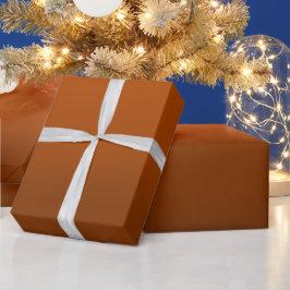 Papel De Regalo Marrón a Naranja