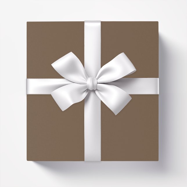 Papel De Regalo Marrón de cacao sólido (Subido por el creador)