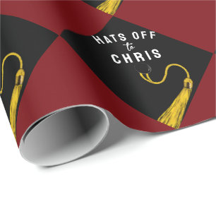 Papel De Regalo Marrón de regalo de graduación