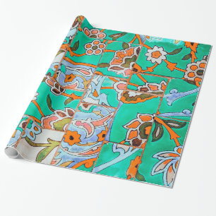 Papel De Regalo Marruecos floral