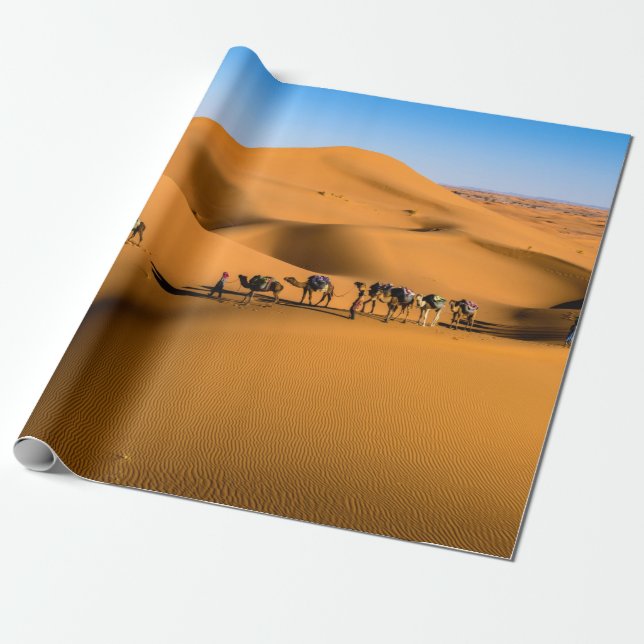 PAPEL DE REGALO MARRUECOS SAHARA (Desenrollado)
