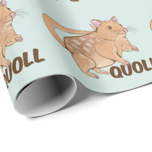 Papel De Regalo Marsupial australiano Quoll