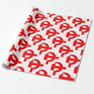 Papel De Regalo Martillo y hoz primitivos Unión Soviética CCCP