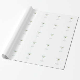 Papel De Regalo Martini ascendente recto