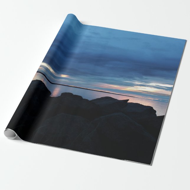 Papel De Regalo Más allá de las rocas (Desenrollado)