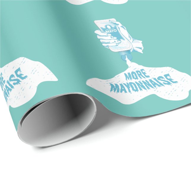 Papel De Regalo Más mayonesa (Esquina del rollo)