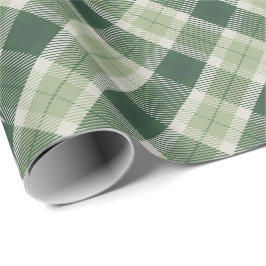 Papel De Regalo Masa de bosque verde