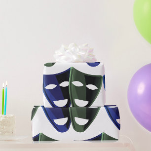 Papel De Regalo Máscaras de teatro