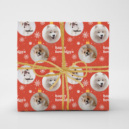 Papel De Regalo Mascota moderno ornamentos Personalizados Navidade