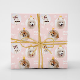 Papel De Regalo Mascota moderno ornamentos Personalizados Navidade