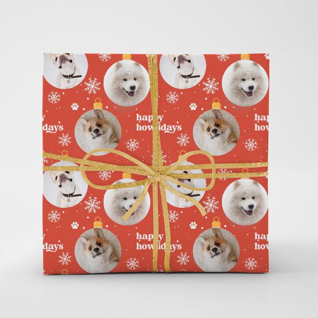 Papel De Regalo Mascota moderno ornamentos Personalizados Navidade (Subido por el creador)