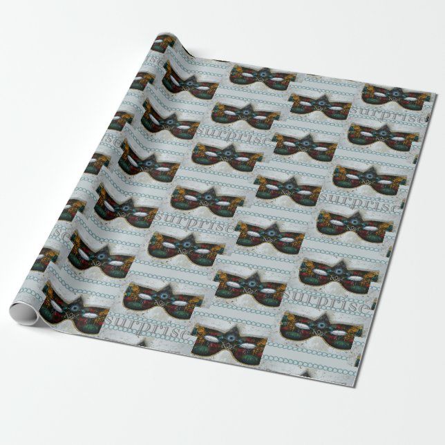 Papel De Regalo Maske (Desenrollado)
