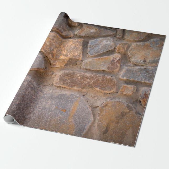 Papel De Regalo Masonry natural stoneabstract, ancient, antiquity, (Desenrollado)