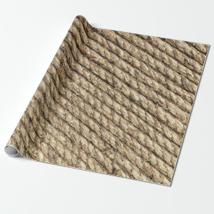 Papel De Regalo Mata de mimbre marrón