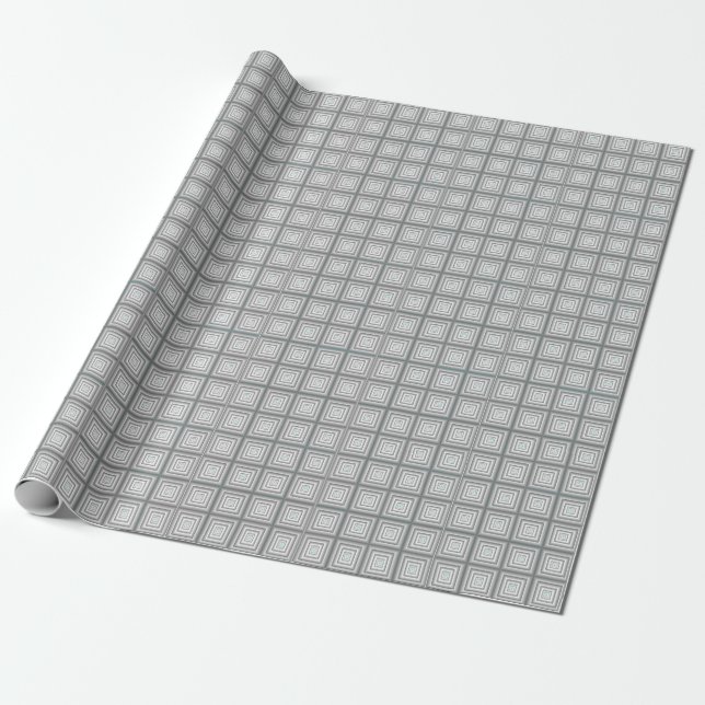 Papel de regalo mate con diseño 3D multicolor vívi (Desenrollado)