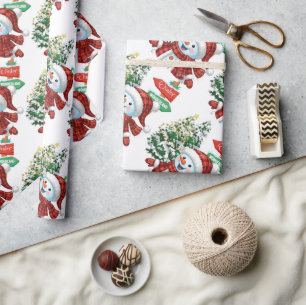 Papel de regalo mate - Invierno mágico