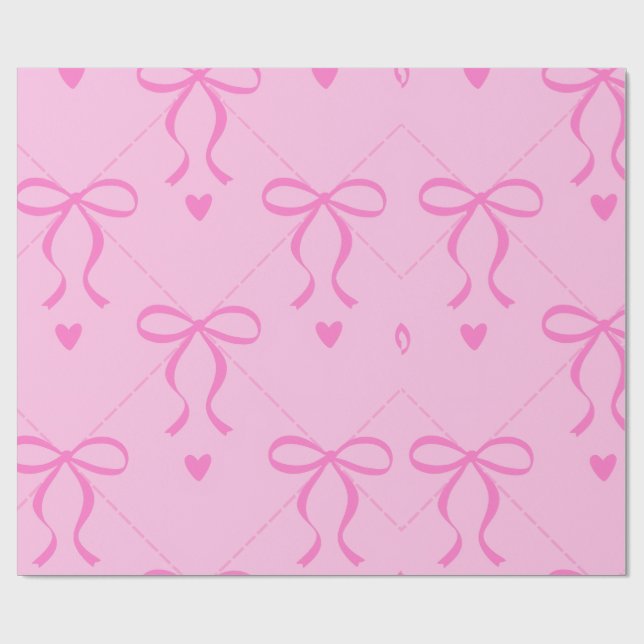 Papel de regalo mate romántico para regalos especi (Superficie plana)