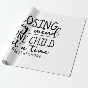 Papel De Regalo Maternidad Un Niño A La Vez