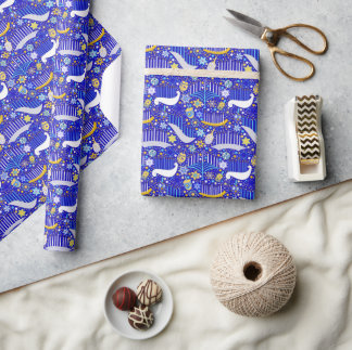 Papel De Regalo Máximo Hanukkah