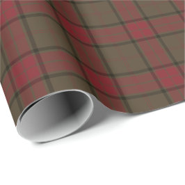 Papel De Regalo Maxwell Clan Weathered Hunting Tartán