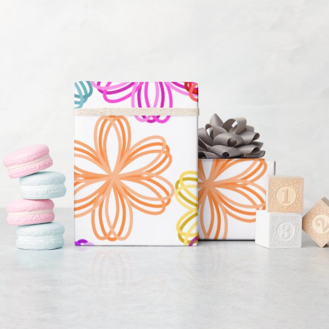 Papel De Regalo May Flowers (Baby Shower)