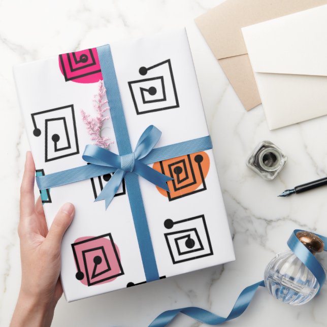 Papel De Regalo Mazas de colores (Regalar)