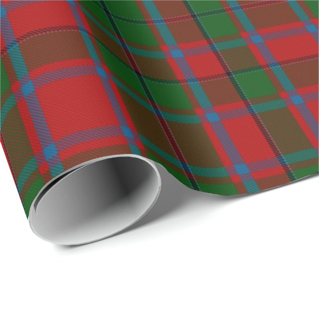 Papel De Regalo McPhail Clan Tartan (Esquina del rollo)
