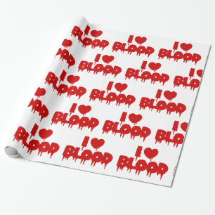 PAPEL DE REGALO ME AMA [AMOR] SANGRE