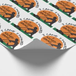 Papel de regalo Césped | Zazzle.es