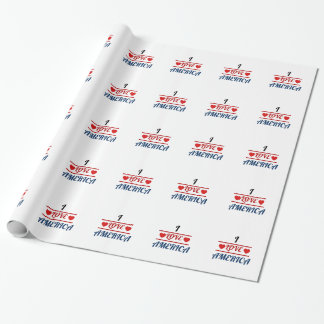 Papel de Regalo - Me encanta América