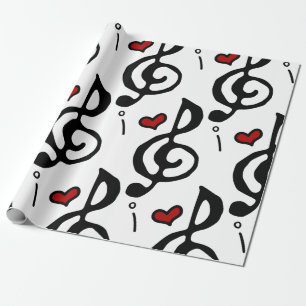 Papel De Regalo Me encanta la música
