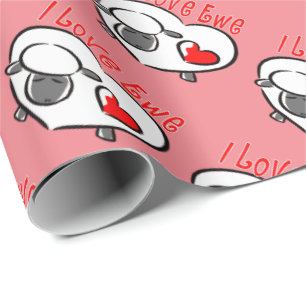 Papel De Regalo Me Encantan Las Citas Románticas De Ewe