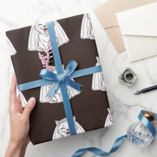 Papel De Regalo ¡Me estoy casando con un maullido!