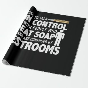 Papel De Regalo Me Niego A Hablar Sobre El Control De Las Armas Qu