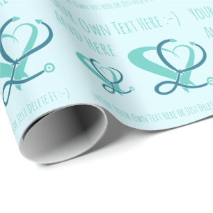 Papel De Regalo Médica, enfermera, paramédico, plantilla de regalo