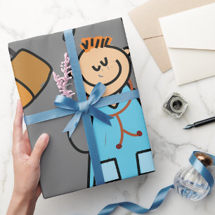 Papel De Regalo Médica infantil