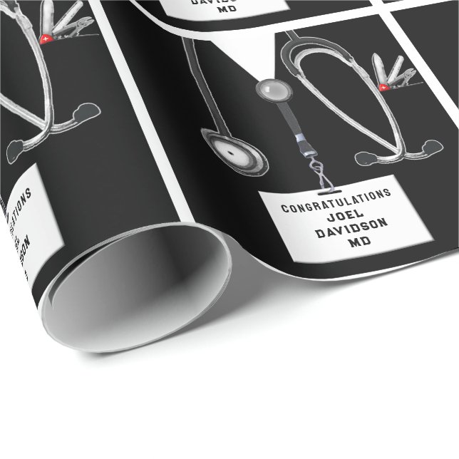 Papel De Regalo Medical School Graduation Gift (Esquina del rollo)