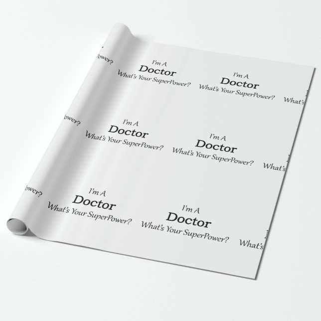 Papel De Regalo Médico (Desenrollado)