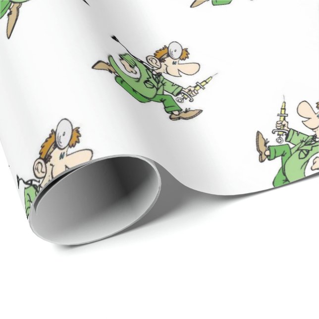 Papel De Regalo Médico corriente (Esquina del rollo)