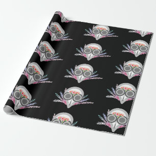Papel De Regalo Médico de la peste Spooky Whimsical Halloween