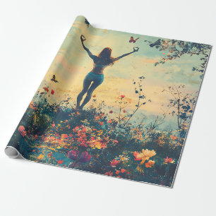 Papel De Regalo Meditación Serena al Amanecer (1)