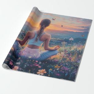 Papel De Regalo Meditación Serena al Amanecer (4)
